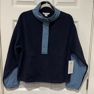 Athleta Overlook Microfleece Sweatshirt m NWT
